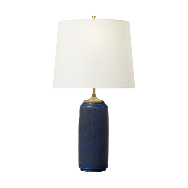 Cato Medium Table Lamp in Mix Blue Brown