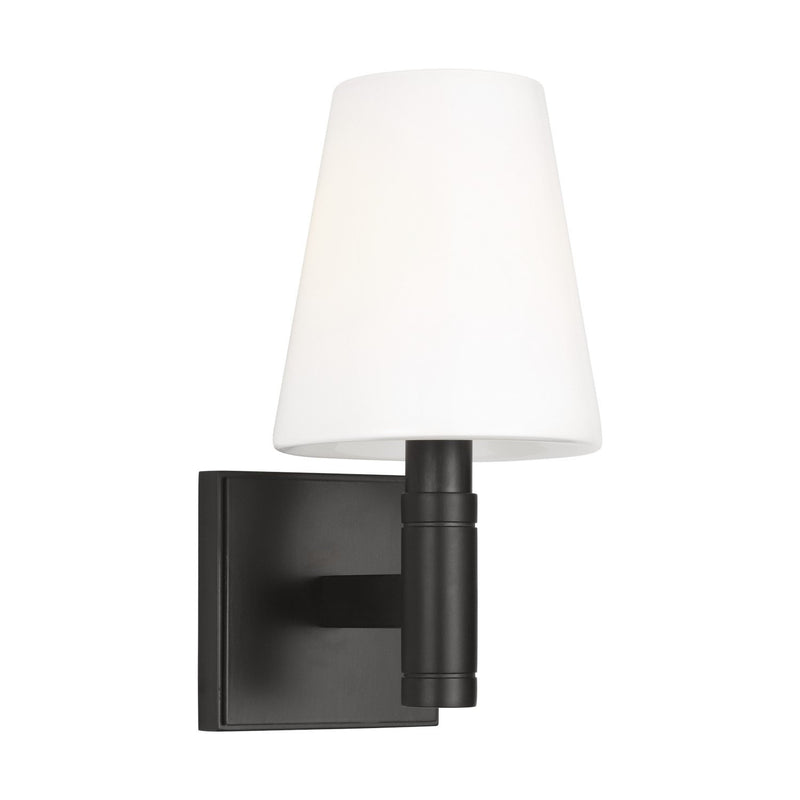 Beckham Classic Bath Sconce in Aged Iron