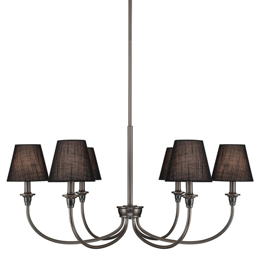 Cambria 6-Light Chandelier in Oil Rubbed Bronze