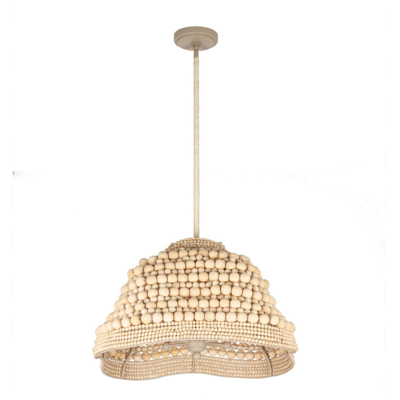 Coaxial 6-Light Pendant in Jute