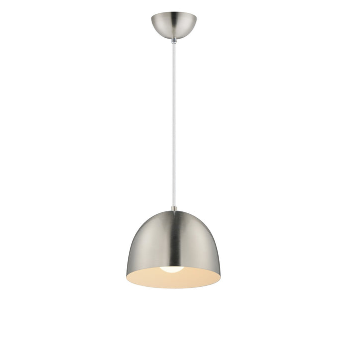 Tova One Light Pendant in Satin Nickel