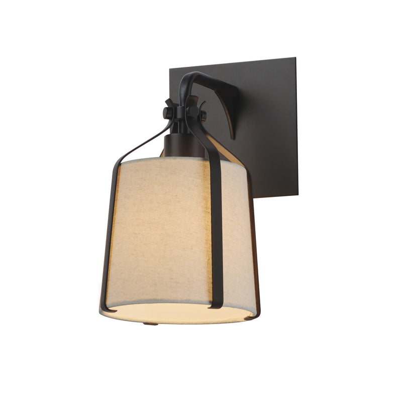 Bandera One Light Wall Sconce in Dark Bronze