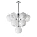 Neve Ten Light Pendant in Polished Chrome