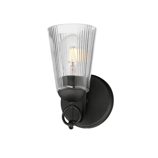 Jackson Hole One Light Wall Sconce in Black