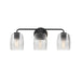 Honey Three Light Bath Vanity in Kentucky Bronze