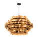 Loren 12 Light Chandelier in Gunmetal