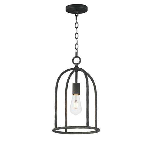 Martel One Light Pendant in Blacksmith
