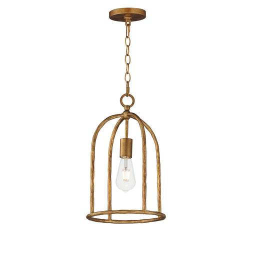 Martel One Light Pendant in Etruscan Gold
