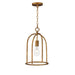 Martel One Light Pendant in Etruscan Gold