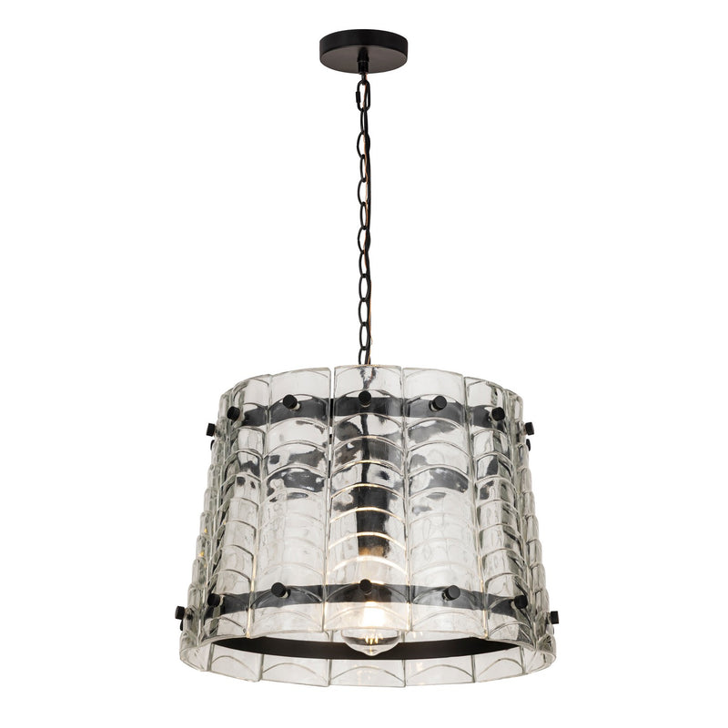 Ruche One Light Pendant in Bronze