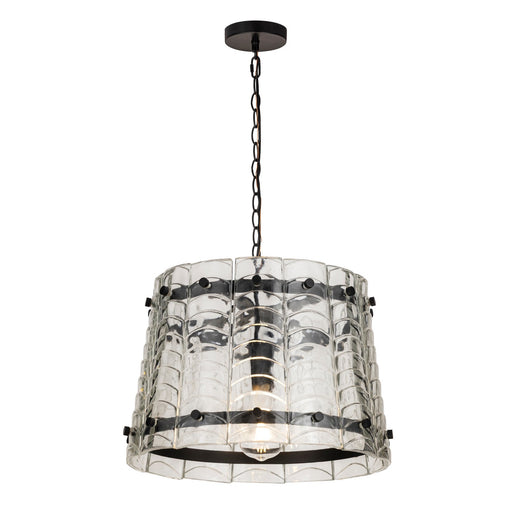 Ruche One Light Pendant in Bronze