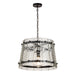 Ruche One Light Pendant in Bronze