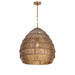 Gilda One Light Pendant in Antique Brass