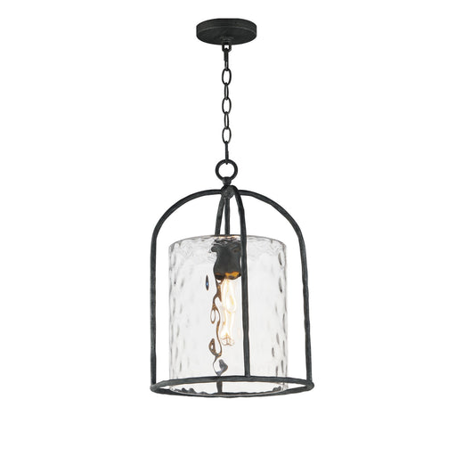 Del Mar One Light Pendant in Blacksmith