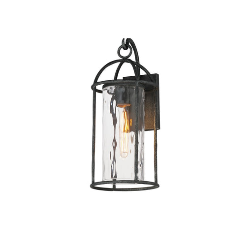 Del Mar One Light Wall Sconce in Blacksmith