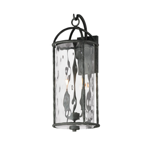 Del Mar Two Light Wall Sconce in Blacksmith