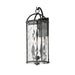 Del Mar Two Light Wall Sconce in Blacksmith