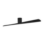 Plank Smart 72" Hugger Ceiling Fan in Midnight Black with Midnight Black Blades