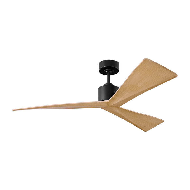 Adler 52" Ceiling Fan in Midnight Black