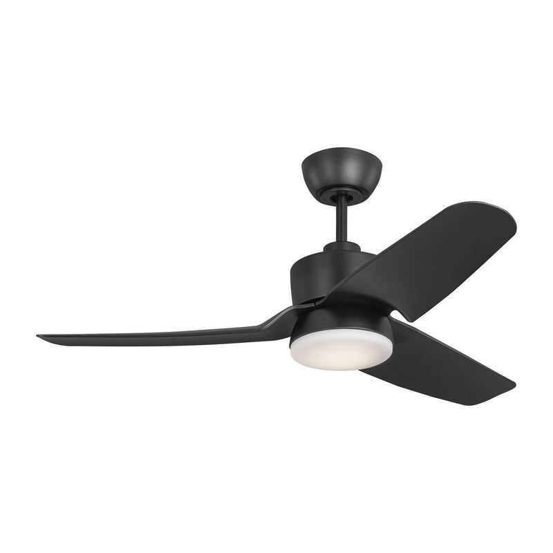 Colgin 44" LED Ceiling Fan in Midnight Black