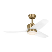 Colgin 44" LED Ceiling Fan in Satin Brass