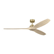 Collins Smart 70" Ceiling Fan in Burnished Brass