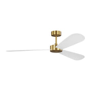 Paddle Smart 60" Ceiling Fan in Burnished Brass