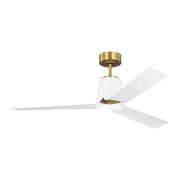 Peel Smart 52" LED Ceiling Fan in Burnished Brass