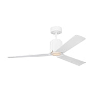 Peel Smart 52" LED Ceiling Fan in Matte White