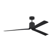 Peel Smart 66" LED Ceiling Fan in Midnight Black