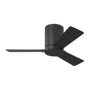 Rozzen 32" Hugger Ceiling Fan in Midnight Black