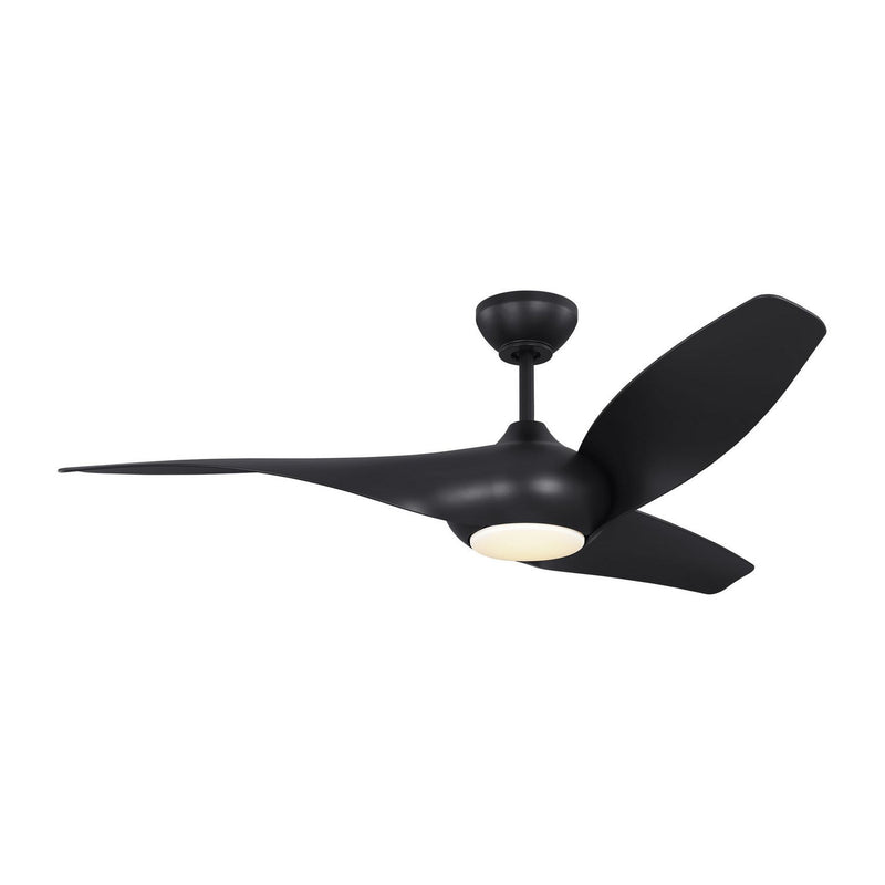 Topan Smart 52" LED Ceiling Fan in Midnight Black