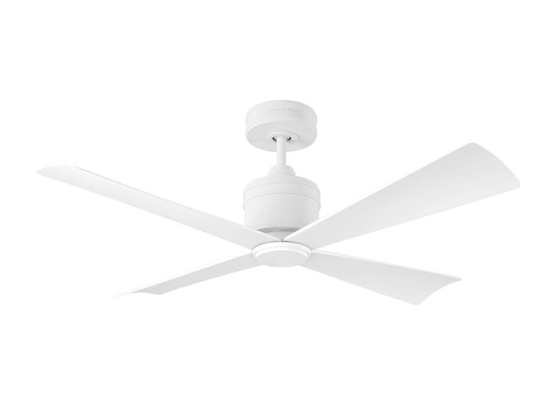 Launceton 44" Ceiling Fan in Matte White
