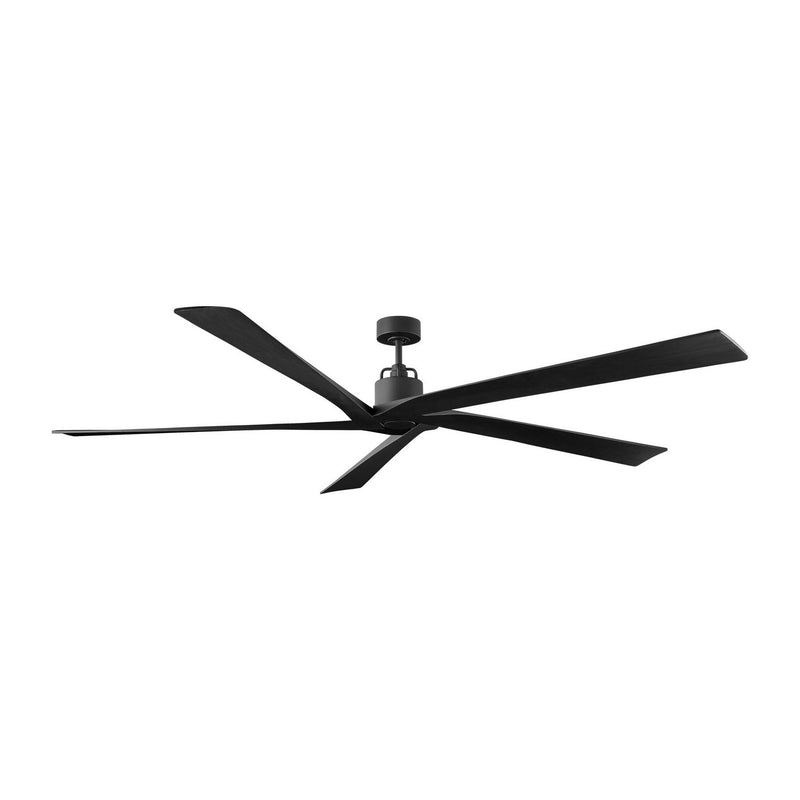 Aspen 84" Ceiling Fan in Midnight Black