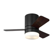 Era 32" Hugger LED Ceiling Fan in Midnight Black