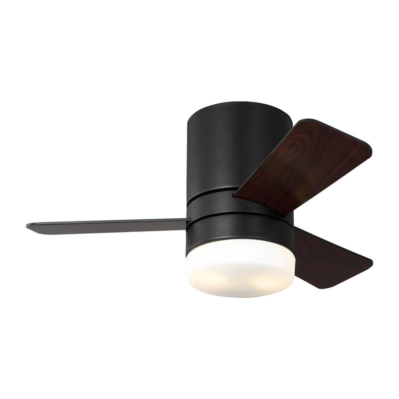 Era 32" Hugger LED Ceiling Fan in Midnight Black