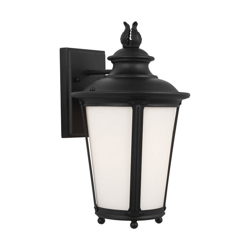 Cape May One Light Outdoor Wall Lantern in Black
