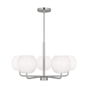 Rory 5-Light Chandelier in Brushed Steel
