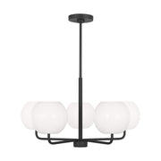 Rory 5-Light Chandelier in Midnight Black