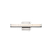 Spec 5CCT LED Bath Vanity in Satin Nickel
