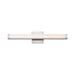 Spec 5CCT LED Bath Vanity in Satin Nickel