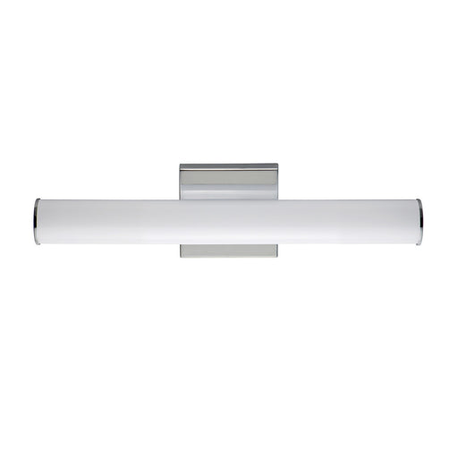 Rail 5CCT LED Bath Vanity in Polished Chrome