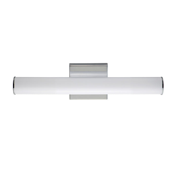 Rail 5CCT LED Bath Vanity in Polished Chrome