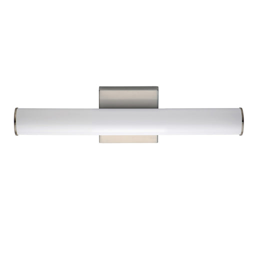 Rail 5CCT LED Bath Vanity in Satin Nickel