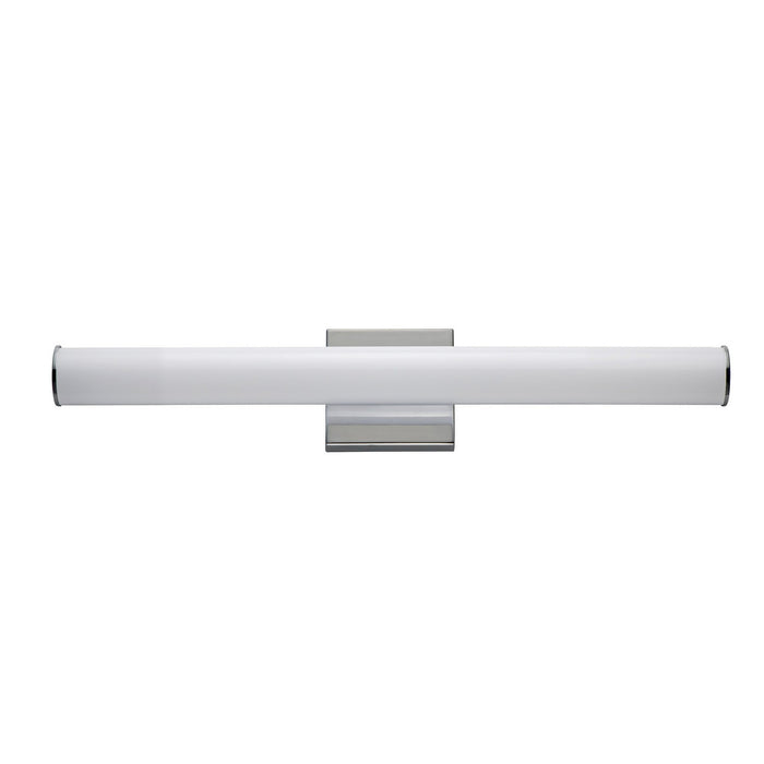 Rail 5CCT LED Bath Vanity in Polished Chrome