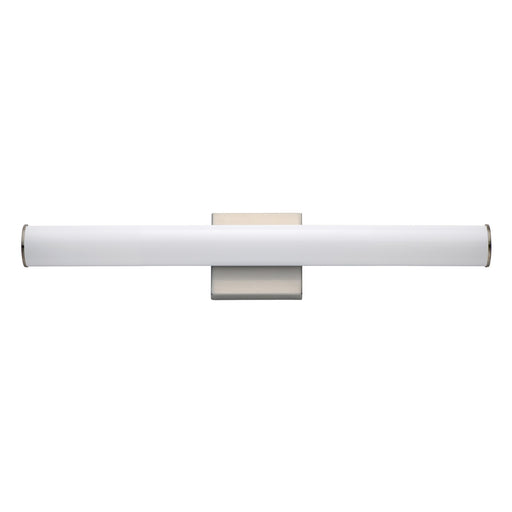 Rail 5CCT LED Bath Vanity in Satin Nickel