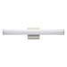 Rail 5CCT LED Bath Vanity in Satin Nickel