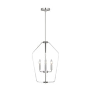 Kennan Small 4-Light Pendant in Brushed Nickel