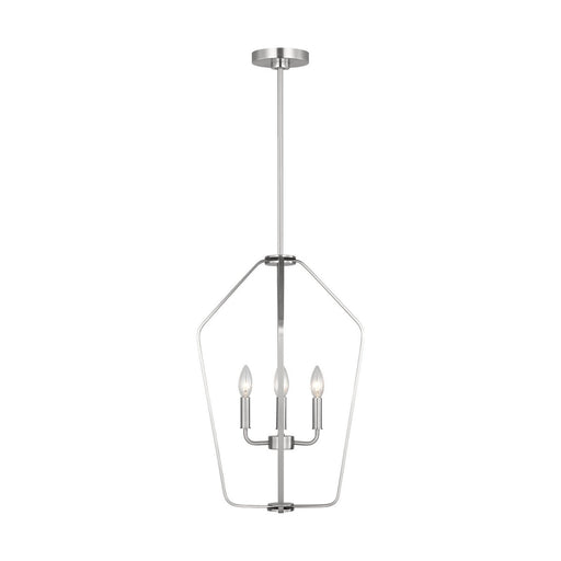 Kennan Small 4-Light Pendant in Brushed Nickel
