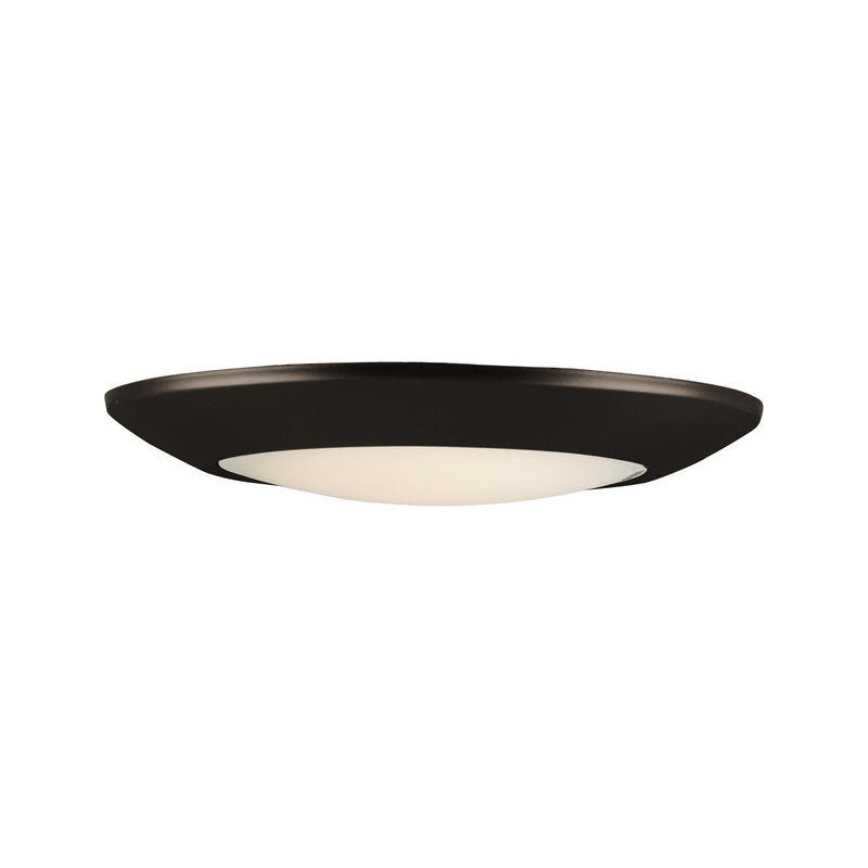 Diverse LED Flush Mount in Bronze